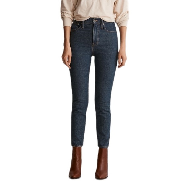 Madewell - The Perfect Vintage High Waisted Jean in Haight Wash Sz 26 - Picture 1 of 12